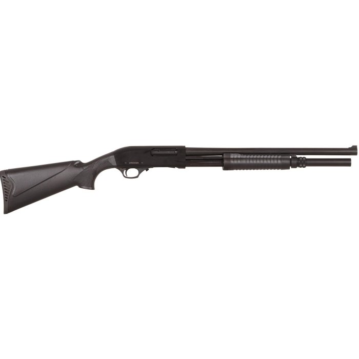 STRZELBA BALIKLI PUMP ACTION STRANGER PA-E03 KAL.12/76 MAG. 7+1